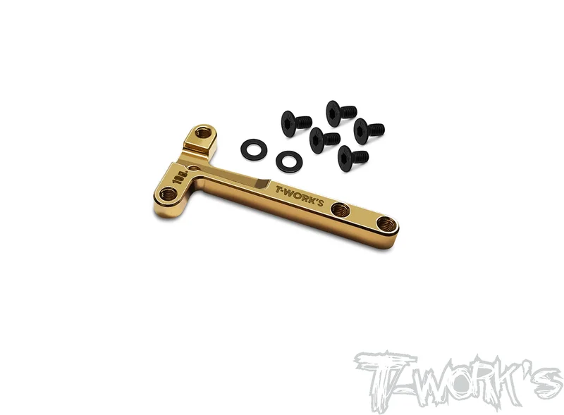TE-X4-F-B Brass Chassis T-bar ( For Xray X4/ X4'23 )