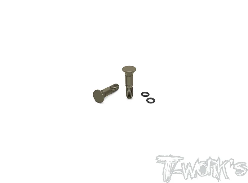 TE-X4-I7075-T6 Hard Coated Rear Drive Axle ( For Xray X4F ) 2pcs.