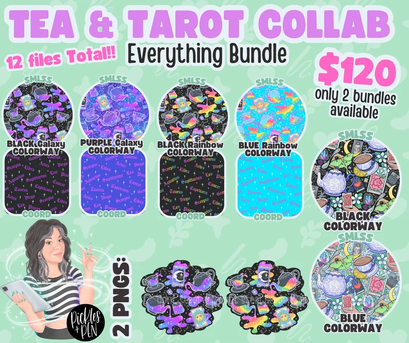 Tea & Tarot COLLAB EVERYTHING BUNDLE [ONLY TWO]
