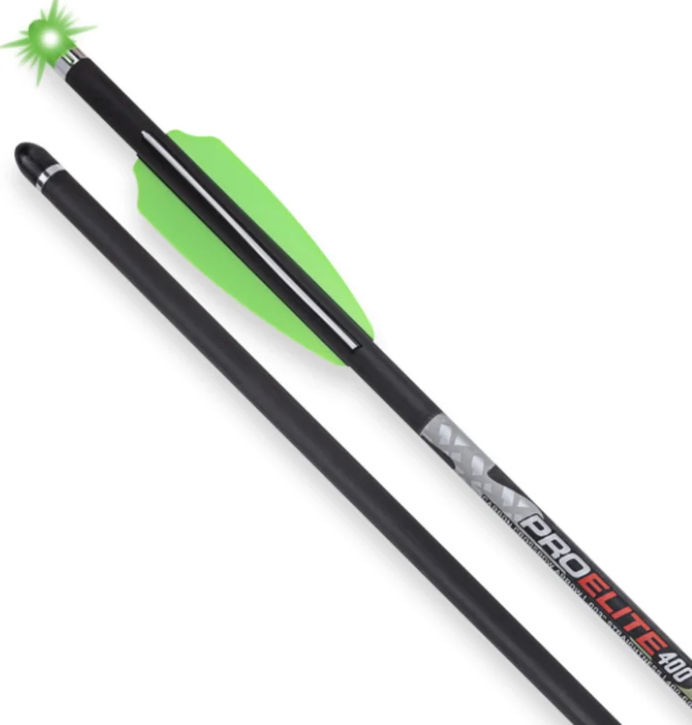 TenPoint LIGHTED ALPHA-BLAZE PRO ELITE 400 CARBON CROSSBOW ARROWS (3 pack)