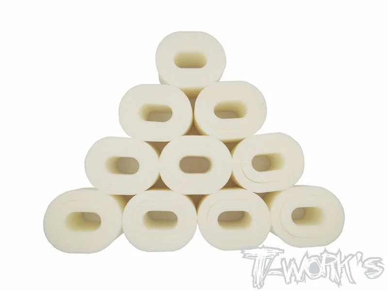 TG-046-KY High Density Filter Foam 10pcs. ( For Kyosho MP9 TKI2/TKI3/TKI4/MP10/GT3 )
