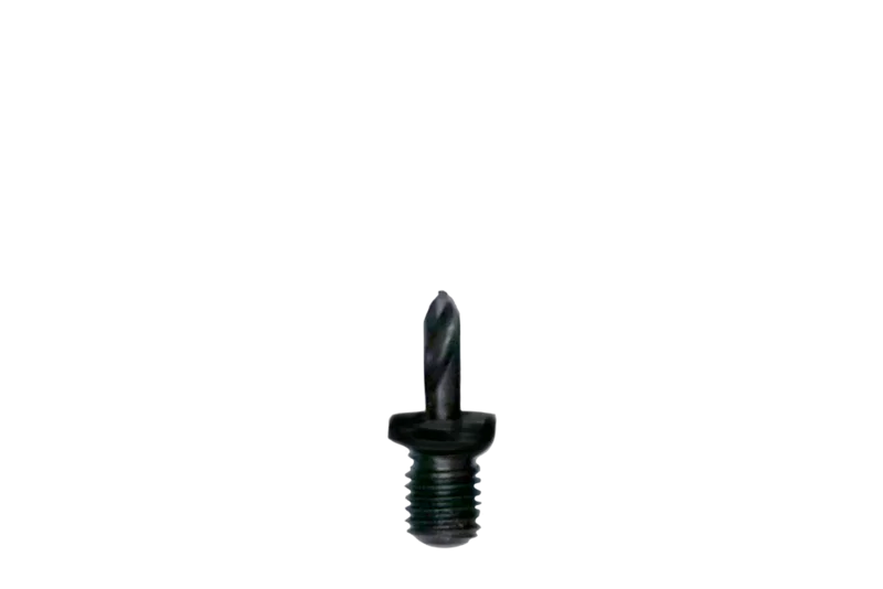 Threaded Cobalt Drill Bit Stub - 1/8IN DX.375IN L  1/4 x 28 TPI (THD)