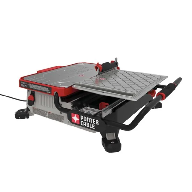 Tile Saw 7" Wet Sliding Table Top Corded Porter Cable