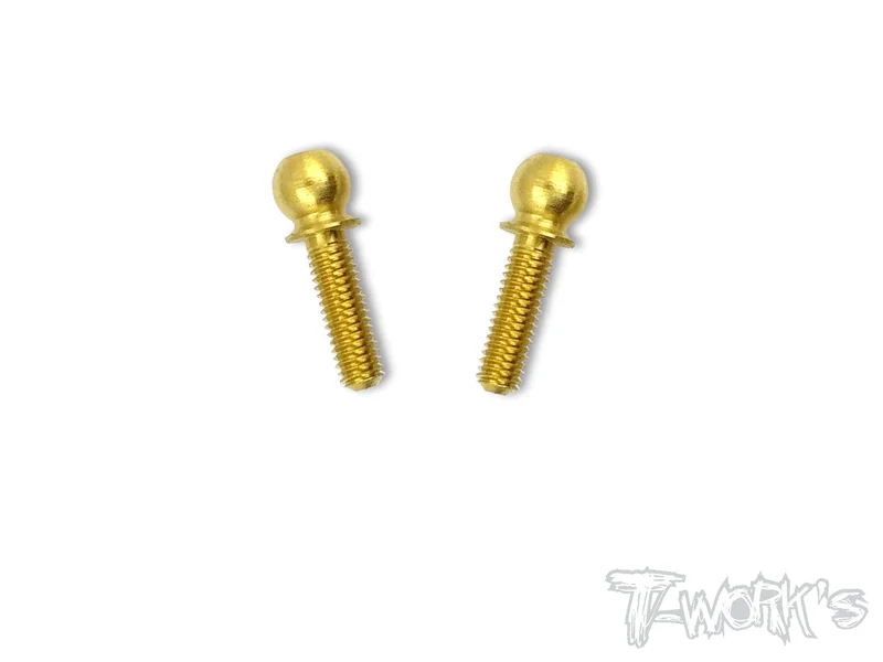 TN-T4 Titanium Nitride 4.9 Ball End ( For Xray T4 ) 2pcs.