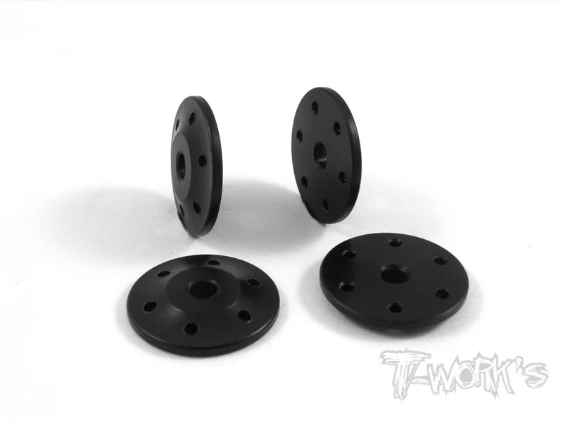 TO-008 Machined 1.3mmX6 Tapered Shock Pistons 16mm( For Team Associated , Kyosho, HN, Jammin, Nanda)