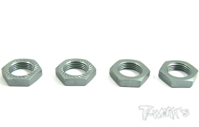 TO-038G Self-Locking Wheel Nut P1.25  Gray( For HN, Jammin, Hobao, OFNA )