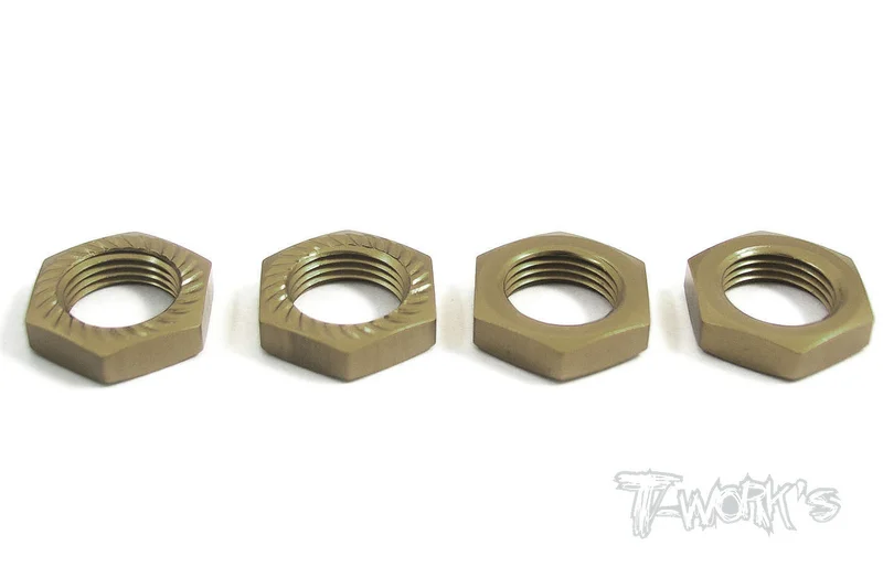 TO-038H Self-Locking Wheel Nut P1.25  Titanium color( For HN, Jammin, Hobao, OFNA )