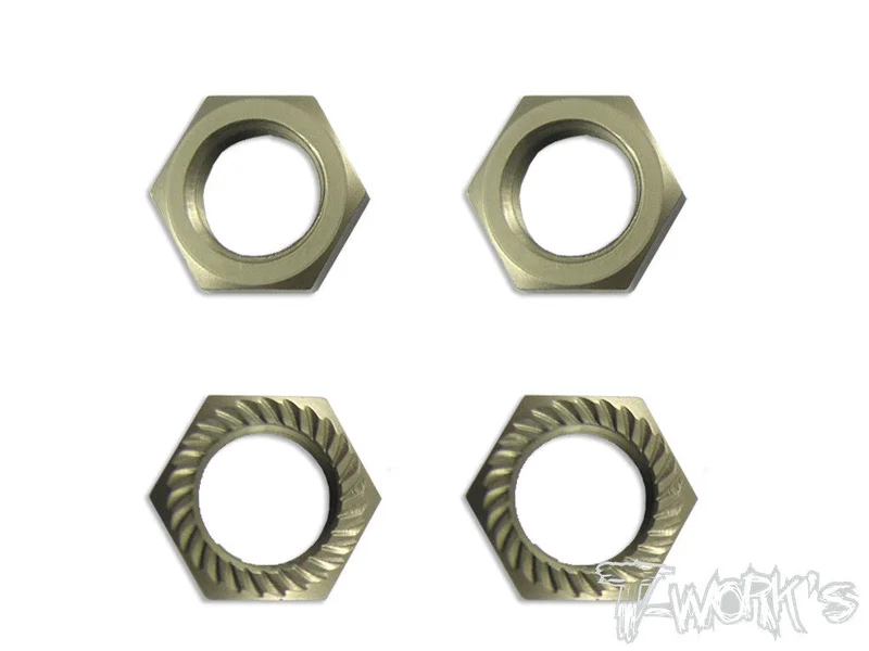 TO-049BR Self-Locking Wheel Nut P1 (Brown= Titanium color )