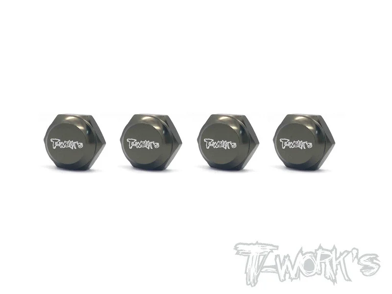 TO-051 Self-Locking Wheel Nut With Cover P1.25 ( For HN, Jammin, Hobao, OFNA ) Brown