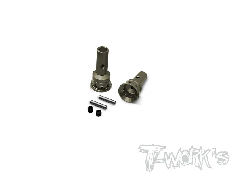 TO-095 Hard Coated Alum. F/R Axle Shaft ( For Hong Nor X3GTS'26 & OFNA X3/X3E,IGT8/X3 GTS'23 ) 2pcs