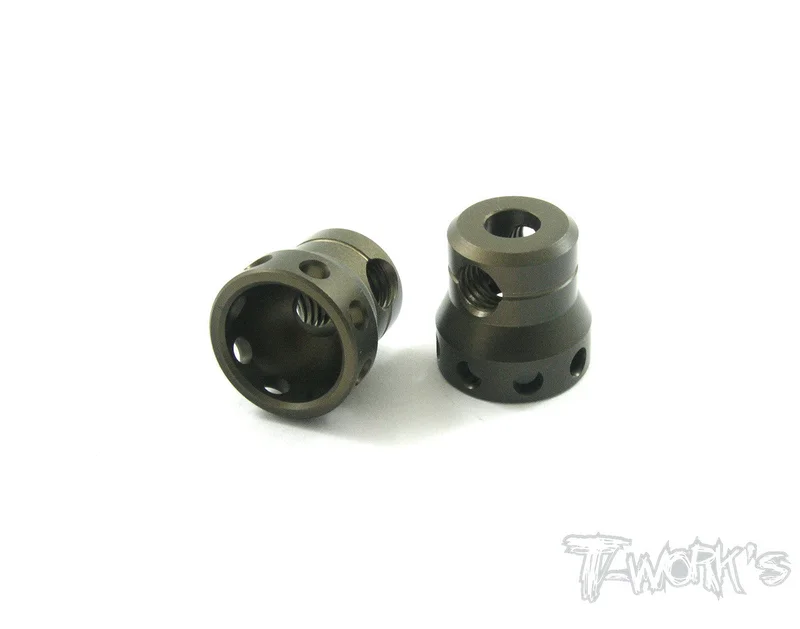 TO-100 Hard Coated Alum. Joint Cups ( For Sworkz S350 BK1)2pcs