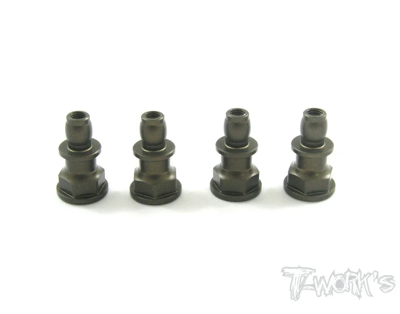 TO-101 Hard Coated Alum. Shock Cap Stud ( For Sworkz S350 BK1/BE1 )4pcs