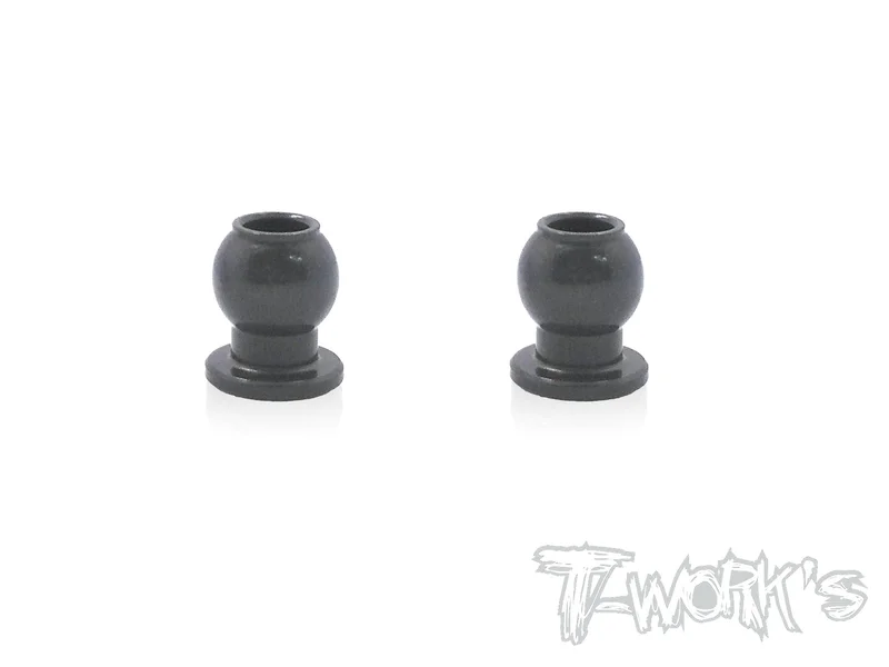 TO-104-F 7075-T6 Hard Coated Alum.6mm Servo Link Pivot Ball ( For Hong Nor & OFNA X3/X3E Sabre,IGT8) 2pcs.