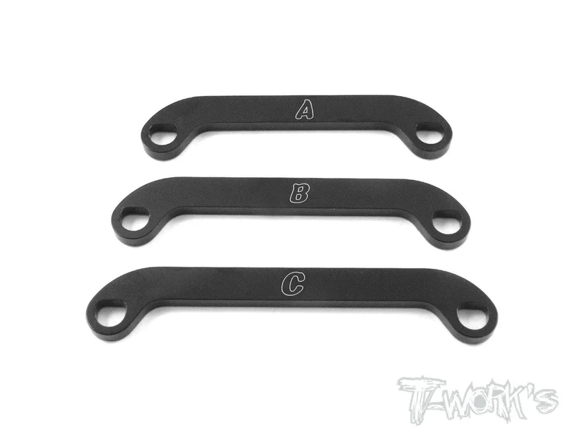 TO-106 7075-T6 3.5mm Steering Ackerman Plate Set( For HN & OFNA Sabre X3 & X3E,IGT8 & X3 GTS'23 )
