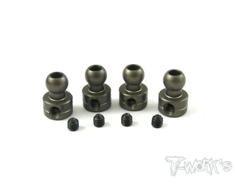 TO-107 Hard Coated Alum. 6mm Anti-roll Bar Ball ( 4pcs. )