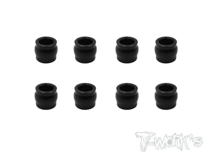 TO-193 POM Shock Cap Bushings ( For TEKNO EB/NB/NT/SCT ) 8pcs.