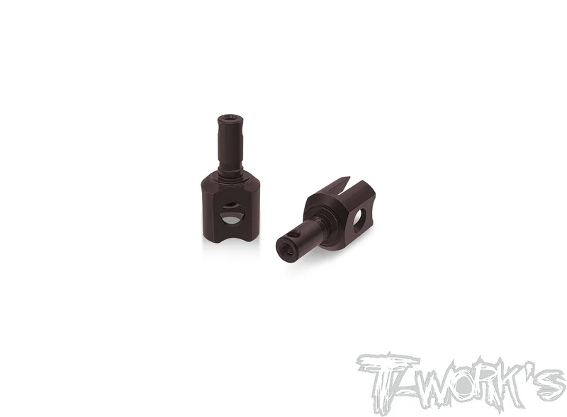 TO-195-T Spring Steel F/R Diff. Joint ( For TEKNO NB/EB48 ) 2pcs.
