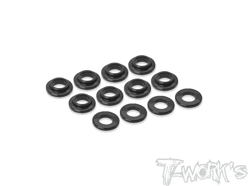 TO-201-35.4 POM Shock Shaft Guides ( SWORKZ S35.4 EVO/ S35.4E EVO /Sparko F8)