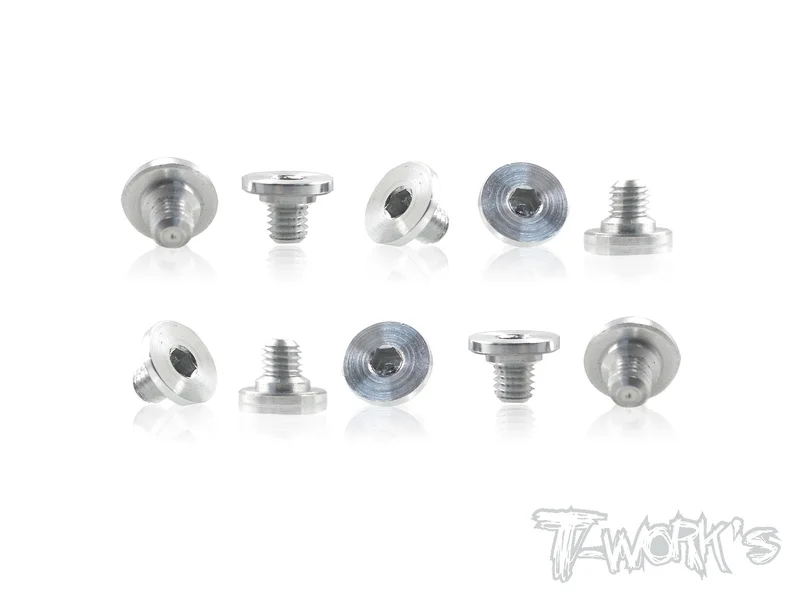 TO-215 7075-T6 Alum. Chassis Side Guards Screw ( For HB Racing D817/D817T D817 V2/D819 ) 10pcs.