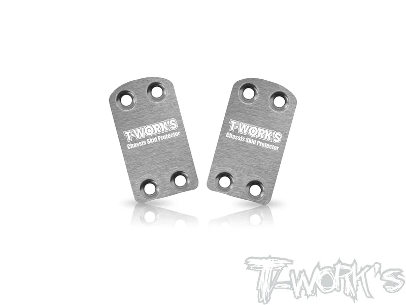 TO-220-B7 Stainless Steel Rear Chassis Skid Protector ( B7.1C/B7.1D/B7.1D/B7/B7.1 ) 2pcs.