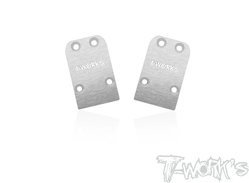 TO-220-DTM3.1 Stainless Steel Rear Chassis Skid Protector ( Yokomo YZ2 DTM3.1) 2pcs.