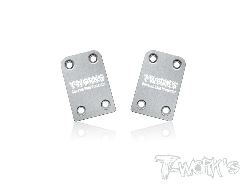 TO-220-F8Stainless Steel Rear Chassis Skid Protector ( Sparko F8 ) 2pcs.