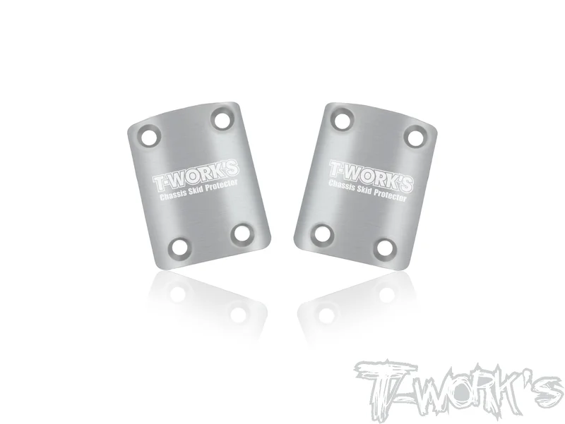 TO-220-MP11 Stainless Steel Rear Chassis Skid Protector ( Kyosho MP11 ) 2pcs.