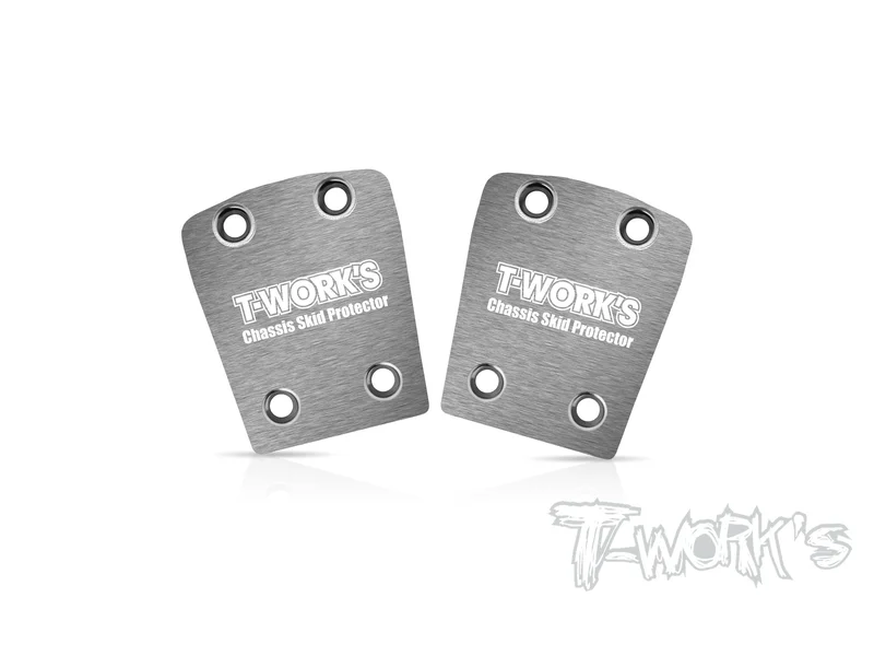 TO-220-WIRC Stainless Steel Rear Chassis Skid Protector ( WIRC SBX2 ) 2pcs.