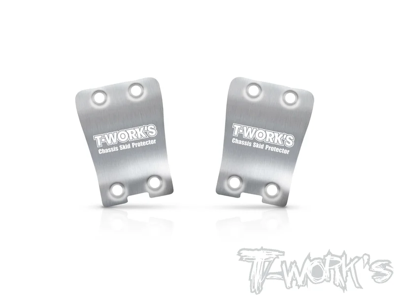 TO-220-X5B Stainless Steel Rear Chassis Skid Protector ( Hong Nor X5B ) 2pcs.