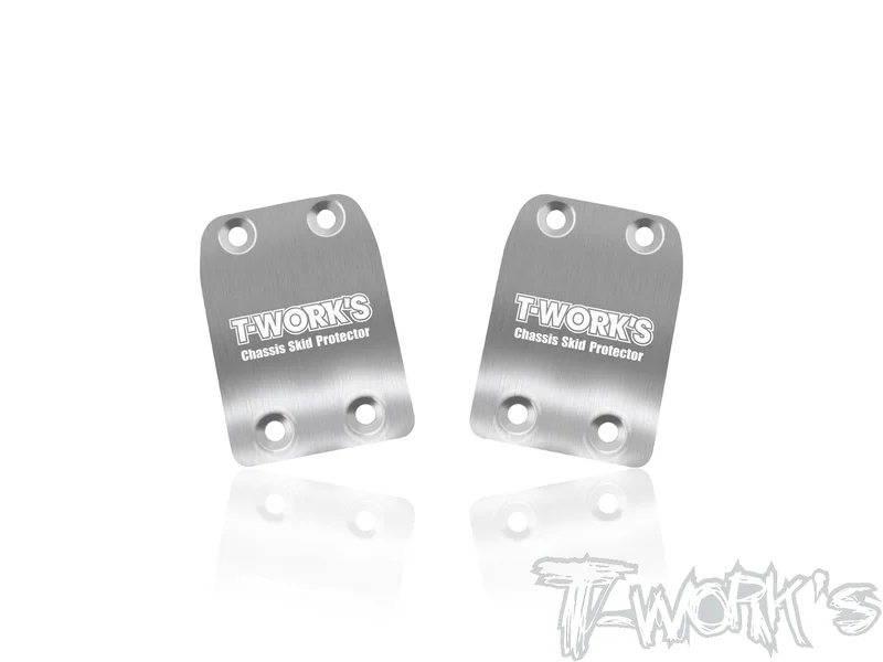 TO-220-XB4'25 Stainless Steel Rear Chassis Skid Protector ( Xray XB4'25 ) 2pcs.