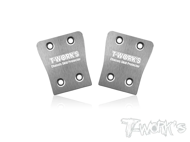 TO-220-XB823Stainless Steel Rear Chassis Skid Protector ( Xray XB8'23 ) 2pcs.