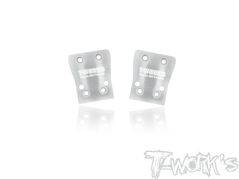 TO-220-XB826Stainless Steel Rear Chassis Skid Protector ( Xray XB8'26 ) 2pcs.