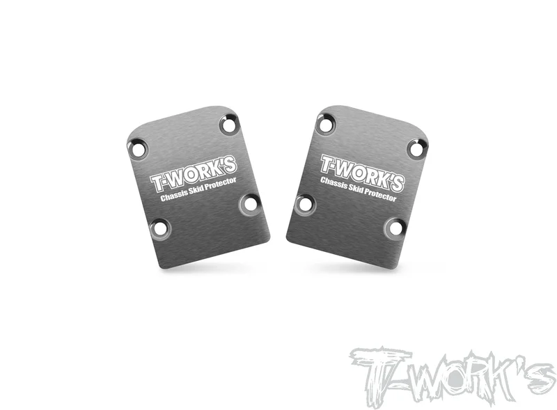 TO-220-YZ4 Stainless Steel Rear Chassis Skid Protector ( Yokomo YZ4-SF2 ) 2pcs.