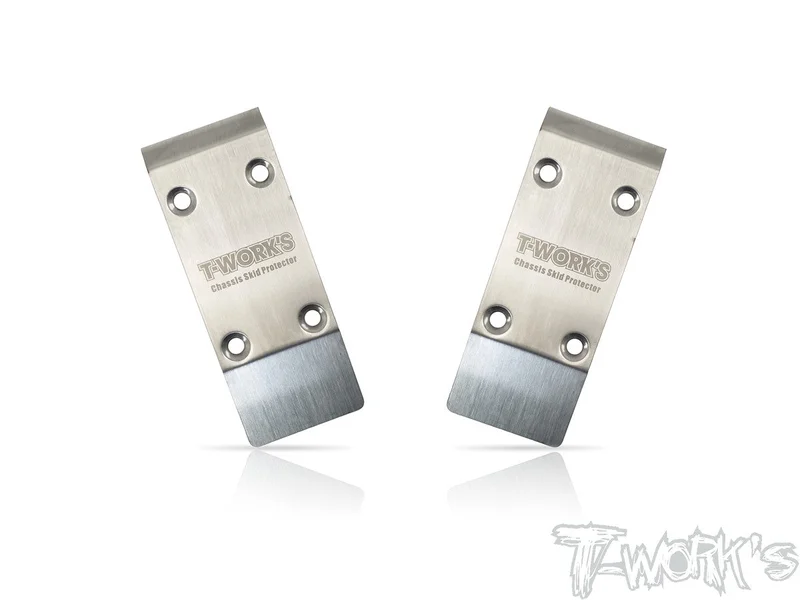 TO-235-410.2Stainless Steel Front Chassis Skid Protector ( Tekno EB410.2 ) 2pcs.