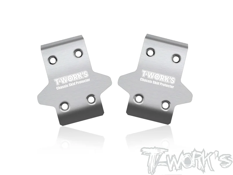 TO-235-D8 Stainless Steel Front Chassis Skid Protector ( For HB D8 ) 2pcs.