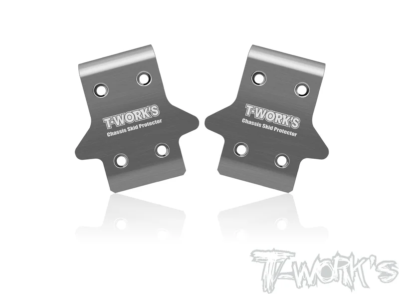 TO-235-MBX8R Stainless Steel Front Chassis Skid Protector ( Mugen MBX8R) 2pcs.