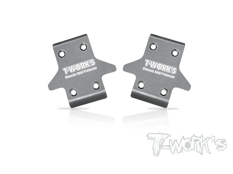 TO-235-WIRC Stainless Steel Front Chassis Skid Protector ( For WIRC SBX2 ) 2pcs.