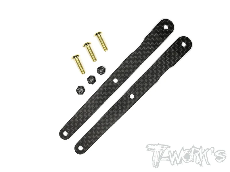 TO-238   Graphite Plate For Rear Compostite Brace 1.5mm/2.0mm ( For Xray XB8'17/18/22/23/XB8E'26/XB8'26  )