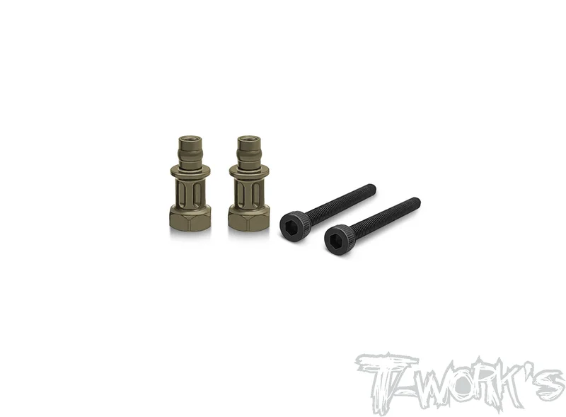 TO-240-A-B4  Hard Coated 7075-T6 Alum. Front / Rear Shock Standoffs ( Team Associated RC8 B4 )  2pcs.