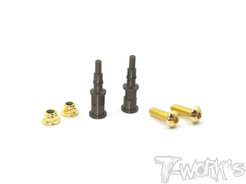 TO-240-T-5Hard Coated 7075-T6 Alum. Shock Standoffs +5mm ( For TENKO NB48 2.0/EB48 2.0 )  2pcs.