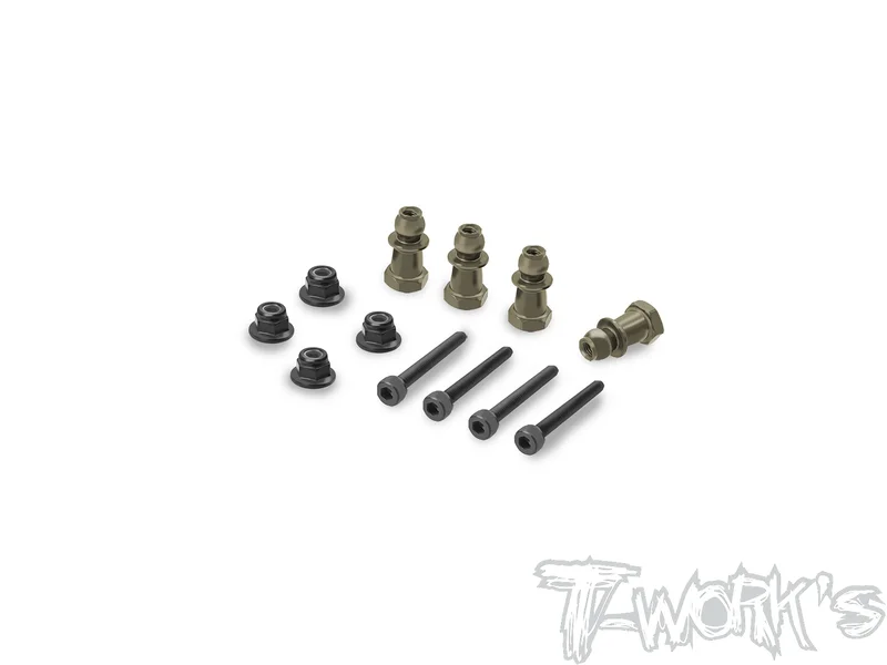 TO-240-X5BHard Coated 7075-T6 Alum. Shock Standoffs (Hong Nor IX5B/ X5B) 4pcs. Hard Coated 7075-T6 Alum. Shock Standoffs ( Hong Nor X5B) 4pcs.