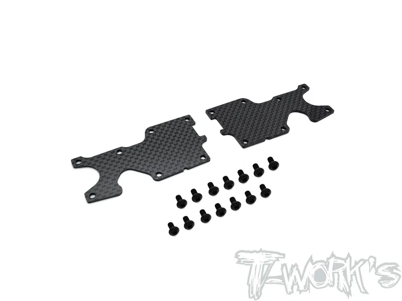 TO-246-35.4-R  Graphite Rear A-arm Stiffeners 1mm/1.5mm  ( For Sworkz S35-4 )