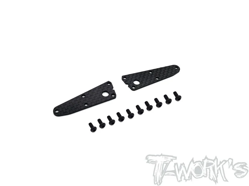 TO-246-35.4-UF   Graphite Front Upper A-arm Stiffeners 1mm/1.5mm ( For Sworkz S35-4/S35-4 EVO/ S35.4EVO )