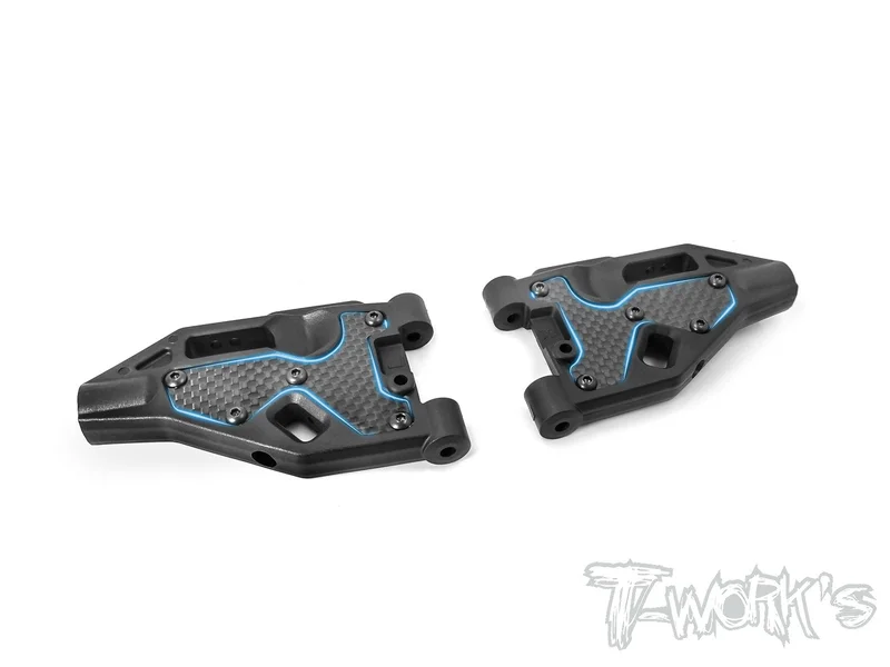 TO-246-MBX8-F Graphite Front A-arm Stiffeners 1/1.2/2mm ( For Mugen MBX8/Mugen MBX8R )