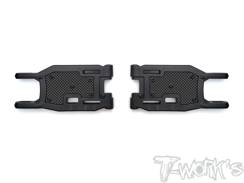 TO-246-N1-R Graphite Rear A-arm Stiffeners 1mm/1.5mm ( For Agama N1 )