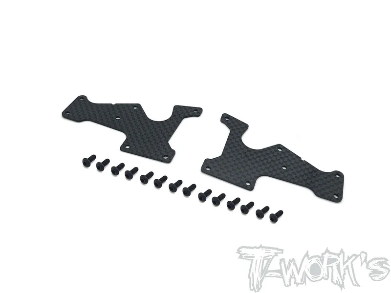 TO-246-SRX8-FU Graphite Front Upper A-arm Stiffeners 1mm/1.5mm ( For Serpent SRX8/E/EVO GT/GTE/ E-Pro/ GTE LWB/GT TQ/GTE WC )