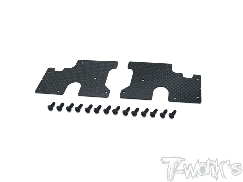 TO-246-SRX8-RL Graphite Rear Lower A-arm Stiffeners 1mm/1.5mm ( For Serpent SRX8/E/EVO GT/GTE/ E-Pro/ GTE LWB/GT TQ/GTE WC )
