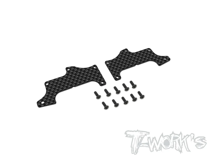 TO-246-X5B Graphite Front / Rear A-arm Stiffeners 1mm/1.5mm ( For Hong Nor X5B )