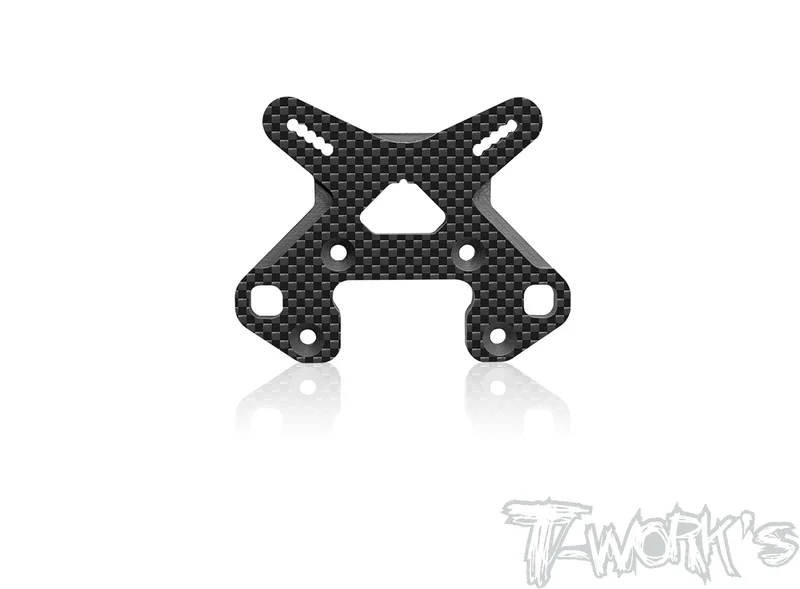 TO-247-B4 Graphite Front / Rear Shock Tower 4mm ( For Team Associated RC8 B4 )
