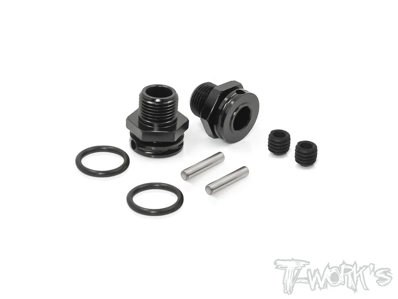 TO-249A-M Dual lock 17mm Truggy Wheel Adapter 9.5mm ( For Mugen , SWorkz )